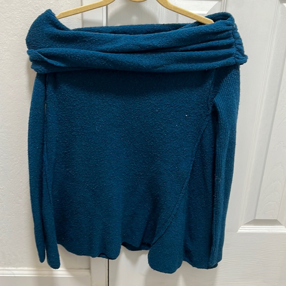 Free people off the shoulder sweater